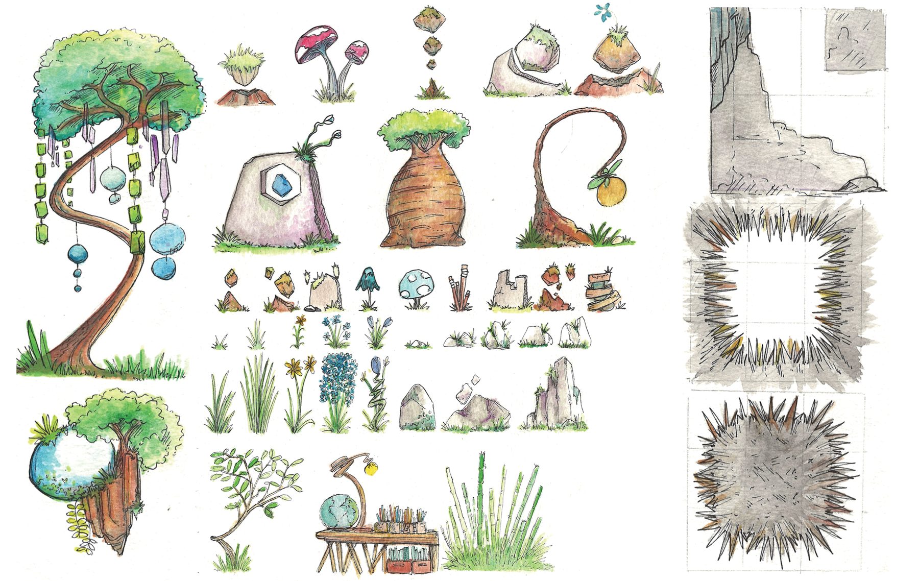 Forest Concept Sheet