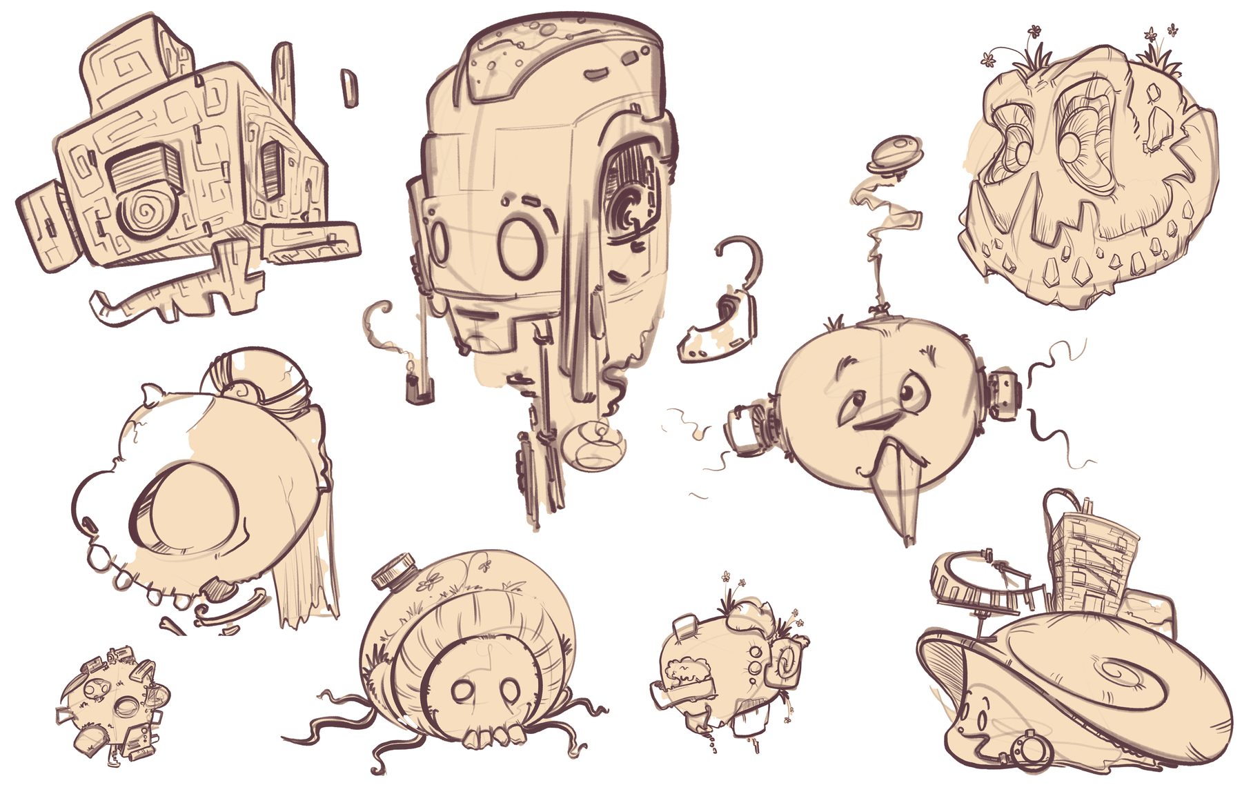 Sketchbook page 03